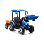 Elektrická autíčko Traktor MEGA D68 24V - modrá